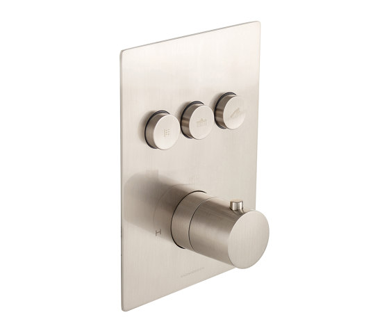 M-Line | Diffusion 3 Outlet Thermostatic Shower Mixer | Shower controls | BAGNODESIGN