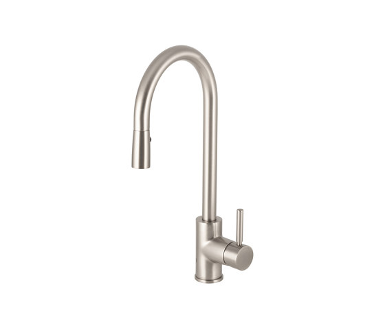 M-Line | Kitchen Sink Mixer with Pull Out Shower | Griferías de cocina | BAGNODESIGN
