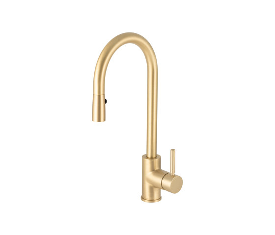 M-Line | Kitchen Sink Mixer with Pull Out Shower | Kitchen taps | BAGNODESIGN