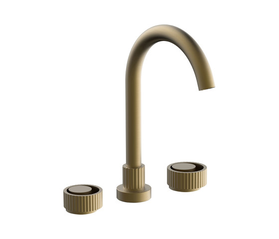 Orology | 3 Hole Basin Mixer Without Waste | Robinetterie pour lavabo | BAGNODESIGN