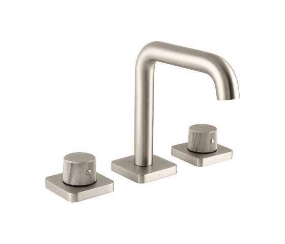 Stereo FM | 3 Hole Basin Mixer Without Waste | Grifería para lavabos | BAGNODESIGN