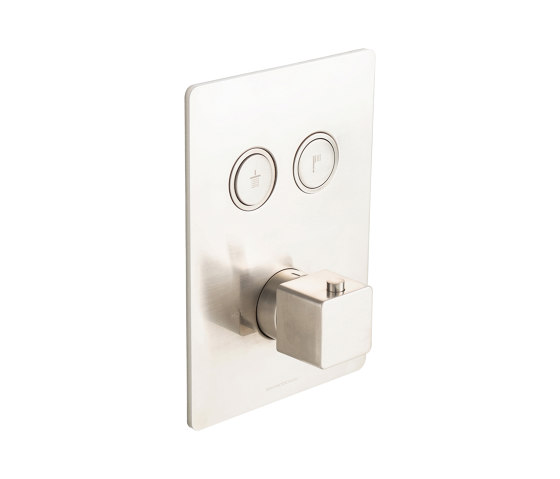 Toko | Square 2 Outlet Thermostatic Shower Mixer | Shower controls | BAGNODESIGN