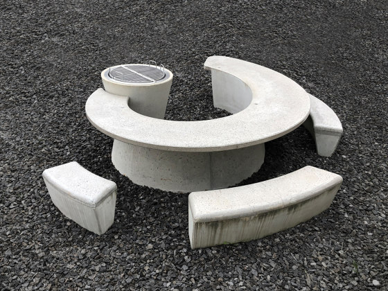 dade DONAUWELLE | dade DONAUWELLE piccola | Sistemi tavoli sedie | Dade Design AG concrete works Beton