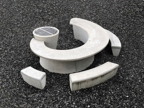 dade DONAUWELLE | dade DONAUWELLE small | Ensembles table et chaises | Dade Design AG concrete works Beton