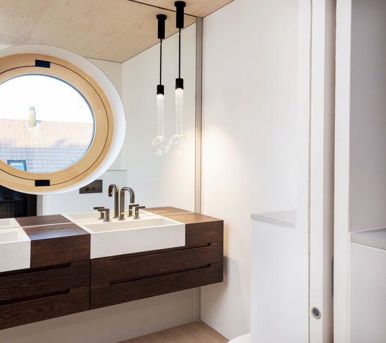 dade JARON 90 washstand furniture | Lavabos | Dade Design AG concrete works Beton
