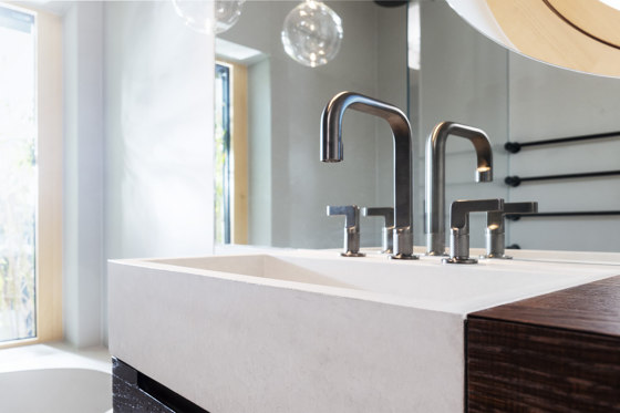 dade JARON 90 washstand furniture | Lavabos | Dade Design AG concrete works Beton