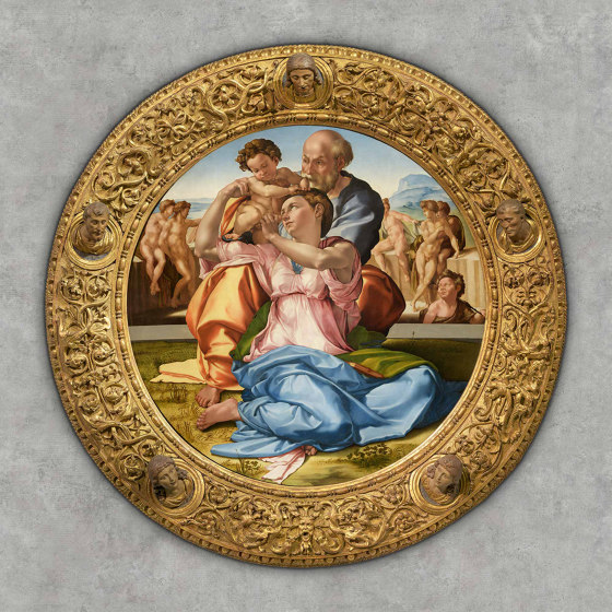 Michelangelo Buonarroti: Holy Family | Revestimientos de paredes / papeles pintados | TECNOGRAFICA