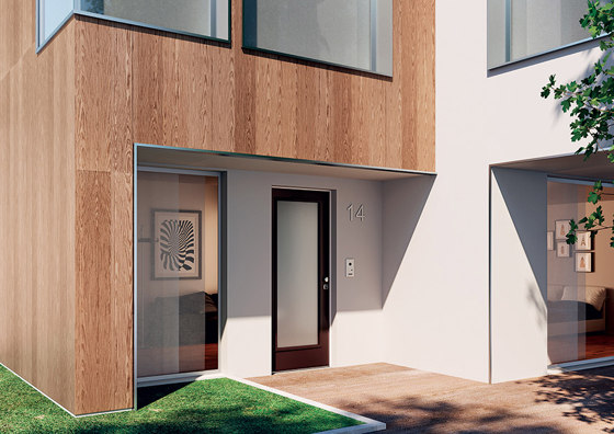 Opentech with glass insert | Entrance doors | Di.Bi. Porte Blindate