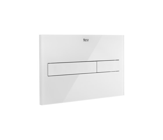 In-Wall | PL7 | White with glass | Flushes | Roca