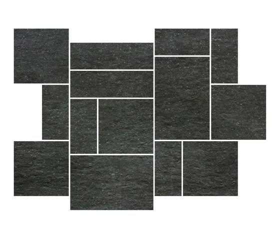 Lava Concrete | Dark Grey-Mosaic | Ceramic tiles | RAK Ceramics