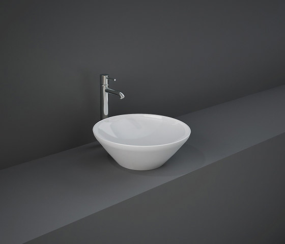 RAK-VARIANT | Round Countertop washbasin without tap hole | Lavabos | RAK Ceramics