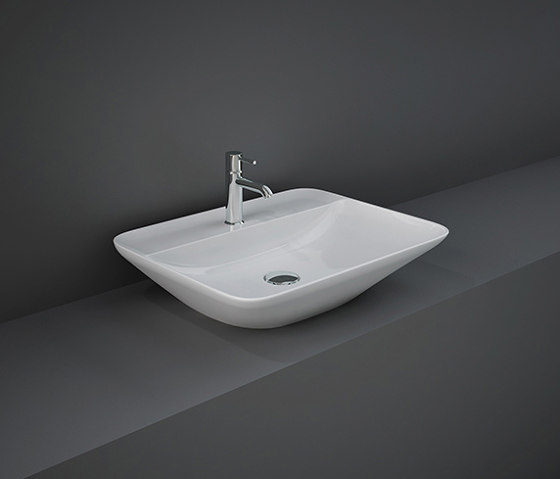 RAK-VARIANT | Rectangle Countertop washbasin with tap hole | Lavabi | RAK Ceramics