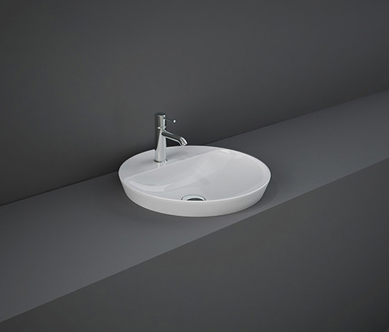 RAK-VARIANT | Round Drop in Washbasin with tap hole | Wash basins | RAK Ceramics