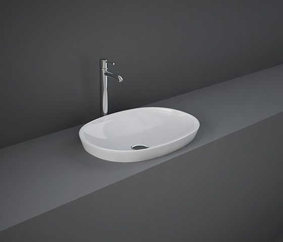 RAK-VARIANT | Oval Drop in Washbasin without tap hole | Lavabos | RAK Ceramics
