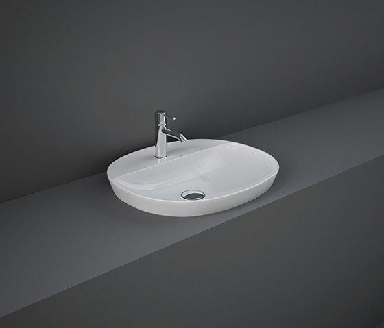 RAK-VARIANT | Oval Drop in Washbasin with tap hole | Lavabi | RAK Ceramics