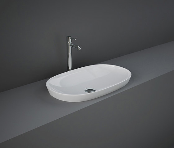 RAK-VARIANT | Oval Elongated Drop in Washbasin without tap hole | Waschtische | RAK Ceramics