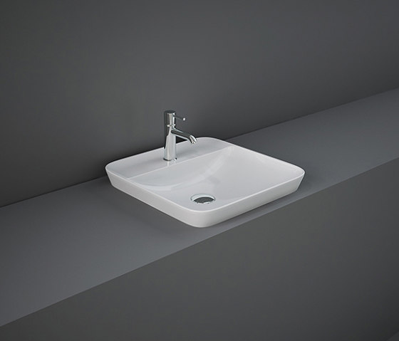 RAK-VARIANT | Squared Drop in Washbasin with tap hole | Lavabi | RAK Ceramics