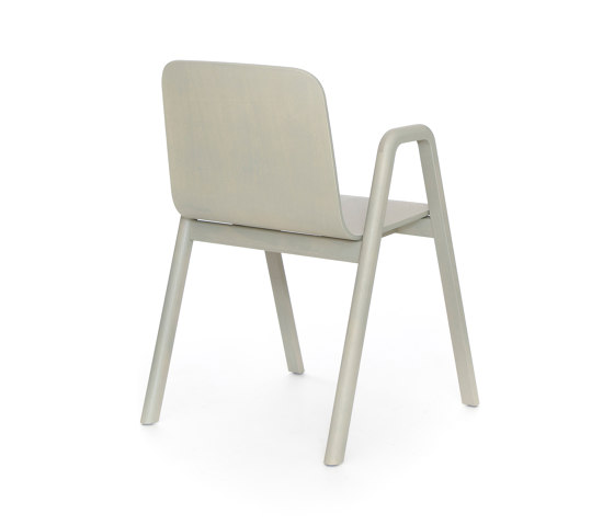 Naku Stack Chair, stained ash | Sedie | Inno