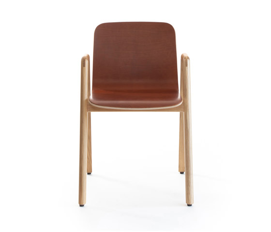Naku Stack Chair, leather | Sillas | Inno