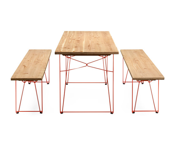 BTB | Table and Bench, tabletop natural, untreated | Tables de repas | Magazin®