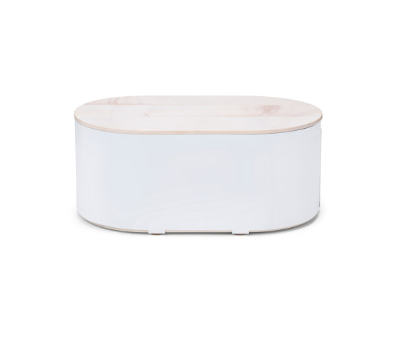 Krume | bread box, pure white RAL 9010 | Accesorios de cocina | Magazin®