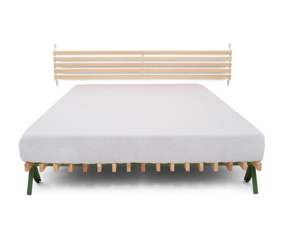Schmieger | Headboard Backrest, pure white RAL 9010 | Bed headboards | Magazin®