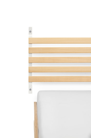 Schmieger | Headboard Backrest, pure white RAL 9010 | Bed headboards | Magazin®