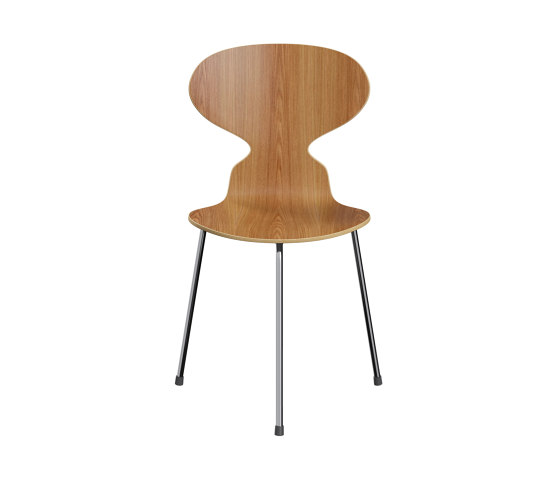 Ant™ | Chair | 3100 | Elm | Chrome base | Chaises | Fritz Hansen
