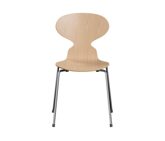 Ant™ | Chair | 3101 | Beech | Chrome base | Chairs | Fritz Hansen