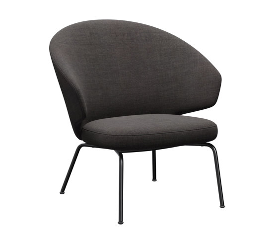 Let™ | Lounge chair | SH210 | Textile | Metal base | Poltrone | Fritz Hansen