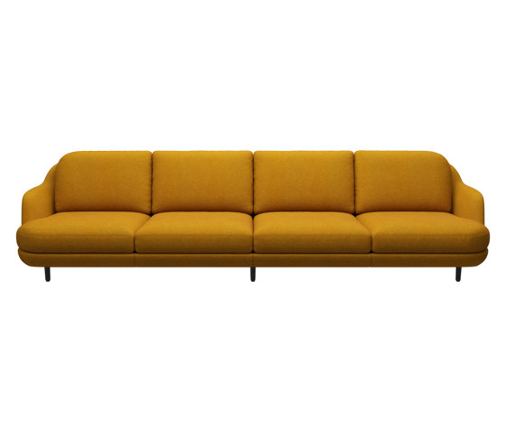 Lune™ | Sofa | JH400 | Textile | Black coloured oak base | Canapés | Fritz Hansen