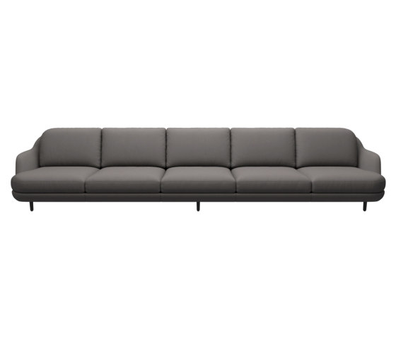 Lune™ | Sofa | JH500 | Textile | Black coloured oak base | Divani | Fritz Hansen