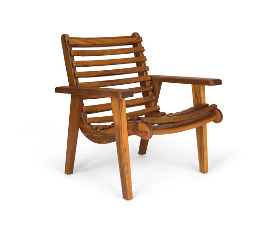 Miguelito Armchair - Wood | Armchairs | Luteca