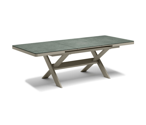 Swan Silver Extended Dining Table | Dining tables | SNOC