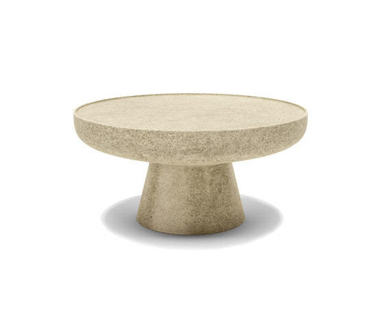 Pigalle Travertine M Size Concrete Coffee Table | Mesas de centro | SNOC
