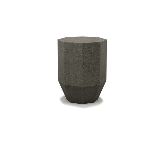 Gemma S Size Concrete Charcoal Coffee Table | Side tables | SNOC