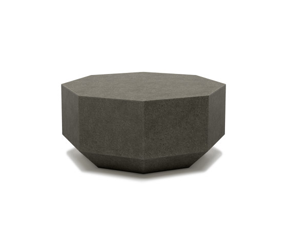 Gemma M Size Concrete Charcoal Coffee Table | Tables basses | SNOC