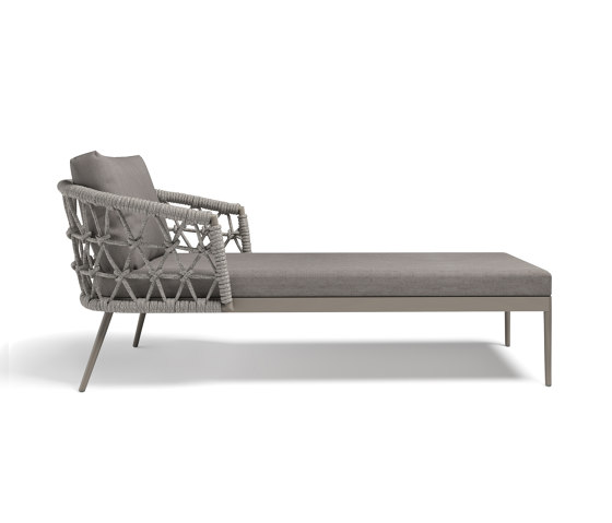 Muse Silver Sunbed | Lettini giardino | SNOC