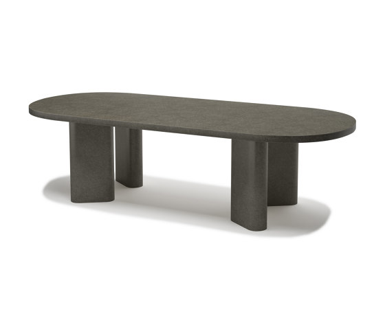 Huxley Concrete Anthracite Dining Table For 8 | Dining tables | SNOC