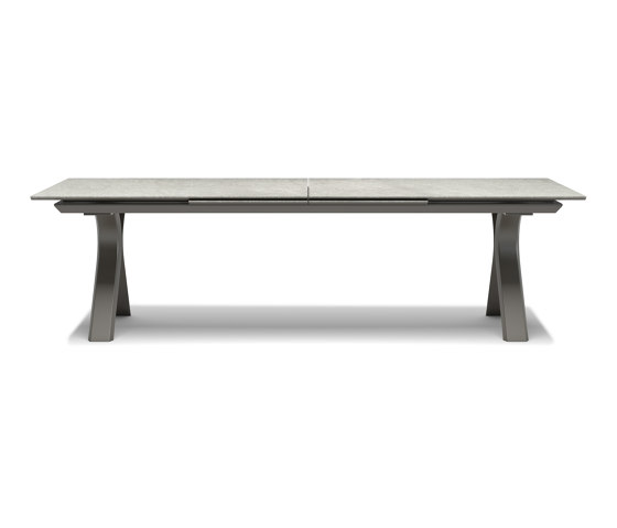 Baixa Charcoal Extended Dining Table For 12 | Dining tables | SNOC