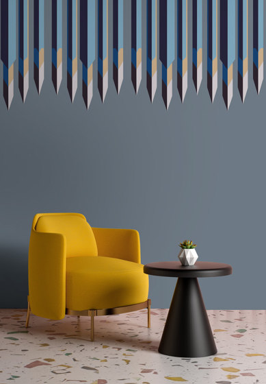 Angular Walk - Parlour | Wall coverings / wallpapers | Feathr