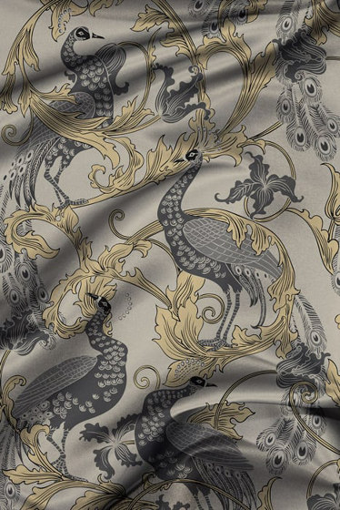Arcadia Fabric - Beige | Tessuti decorative | Feathr