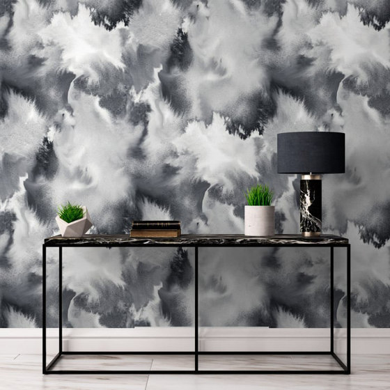 Baltic Sea - Cool Grey | Wall coverings / wallpapers | Feathr