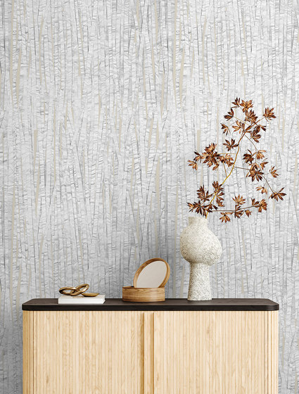 Bed Of Reeds - Cream | Wall coverings / wallpapers | Feathr