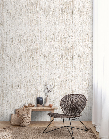 Bed Of Reeds - Sand | Wall coverings / wallpapers | Feathr