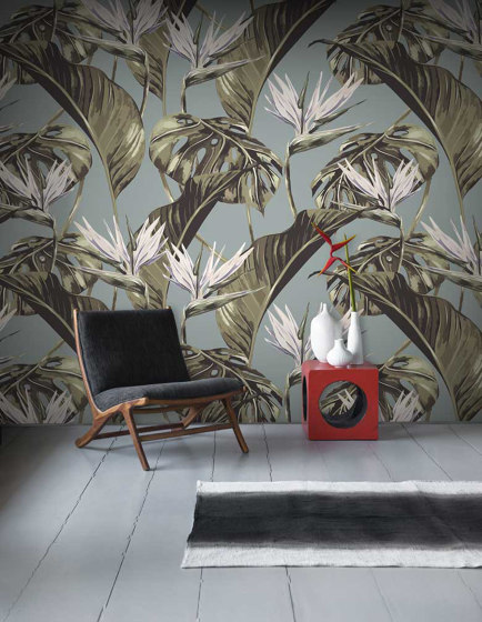Bird of Paradise - Duck Egg | Wall coverings / wallpapers | Feathr