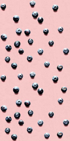 Blueberry - Blush | Wall coverings / wallpapers | Feathr