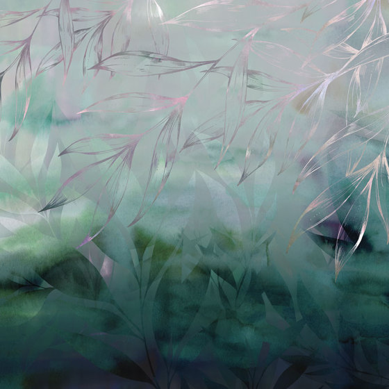 Botanical Storm - Jade | Wandbilder / Kunst | Feathr