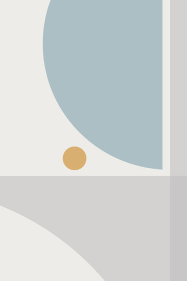 Carnaby - Grey & Orange | Wandbilder / Kunst | Feathr