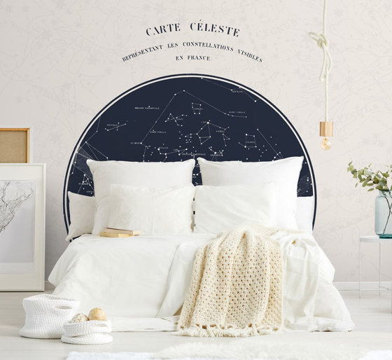 Carte Celeste - Cream | Revêtements muraux / papiers peint | Feathr